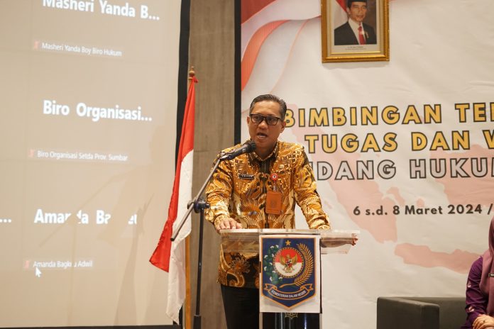 Rapat Bimtek GWPP, Fokus Peningkatan Kinerja Unit Kerja Hukum dan Organisasi