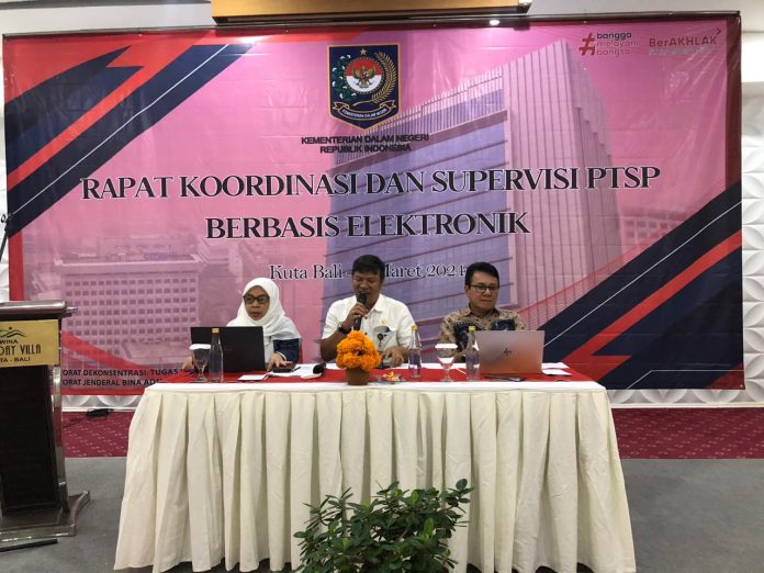 Rapat Koordinasi PTSP Elektronik, Mendorong Sinergitas Kebijakan Perizinan Berusaha di Daerah