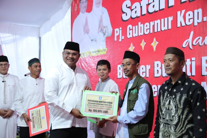 Jaga Kebersamaan dan Solidaritas, Pj Gubernur Safrizal Lakukan Safari Ramadhan di Bangka Selatan