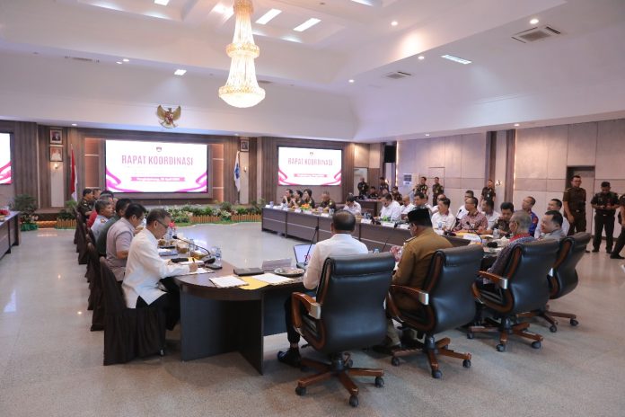 Pj Gubernur Safrizal Hadiri Rapat Koordinasi Tata Kelola Benda Sitaan Perkara Tindak Pidana Korupsi di Wilayah IUP PT Timah Tbk