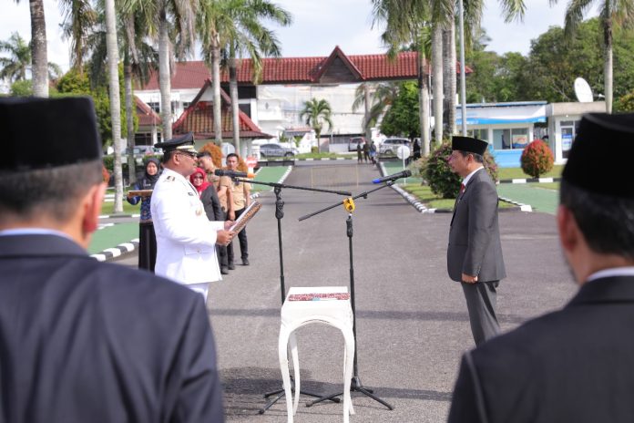 Pj Gubernur Safrizal Resmi Lantik Pj Sekda Kep. Babel Fery Afriyanto