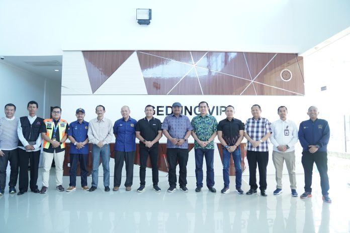 Pj Gubernur Safrizal bersama Forkopimda Babel Hantarkan Brigjen TNI Agustinus Dedy Prasetyo