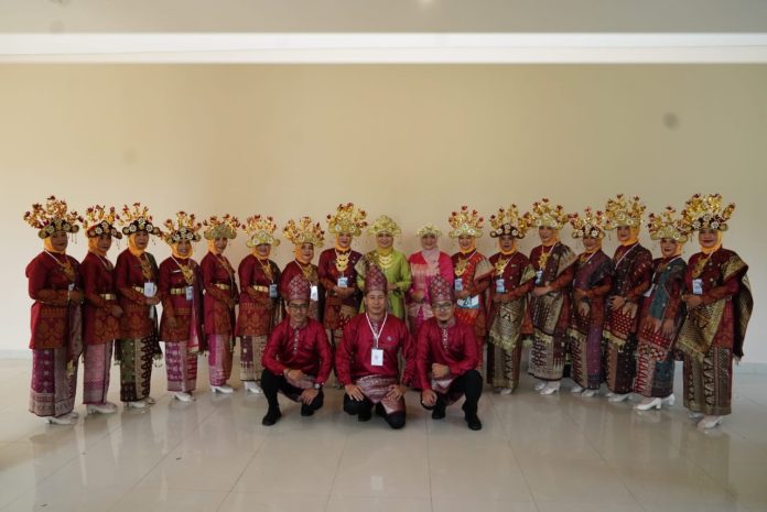 TP PKK Kep. Babel Kembali Unjuk Aksi di Taman BaleKambang Solo