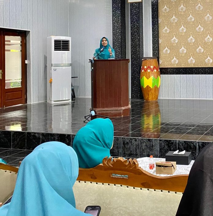 TP PKK Kep. Babel Sosialisasikan Pendidikan Gizi bagi Kader Pengelola PMT