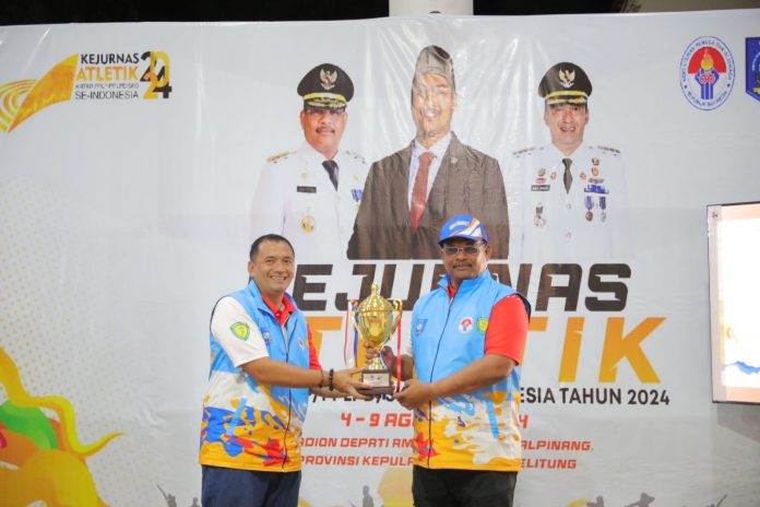 Pj Gubernur Sambut Delegasi Kejurnas Atletik Antar PPLPD dan SKO se-Indonesia 2024