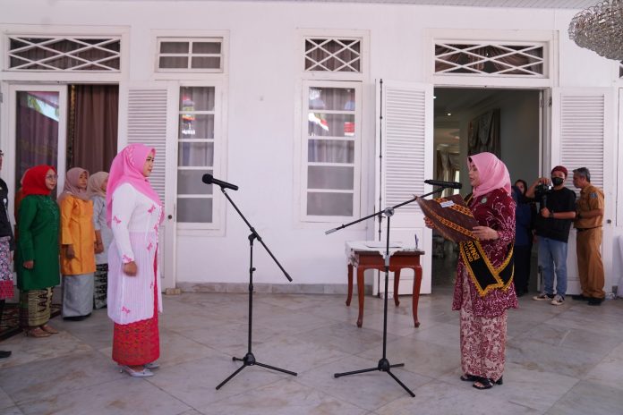 Safriati Safrizal Kukuhkan Pj Bunda PAUD Kota Pangkalpinang
