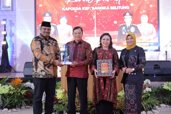 Sambut Kapolda Baru, Pj Gubernur Safrizal Sampaikan Pesan Sinergitas dan Harmonisasi di Kep. Babel