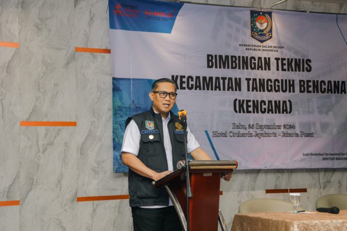Camat Dilibatkan Aktif dalam Penanganan Bencana, Ditjen Bina Adwil Gelar Bimtek