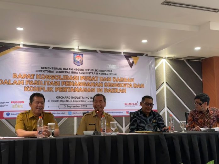 Ditjen Bina Adwil Tegaskan Urgensi Penataan Dinas Pertanahan untuk Mengatasi Konflik Tanah di Daerah