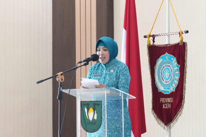 Ny. Tri Tito Karnavian Generasi muda Sabang Harus Tingkatkan skill, Songsong Indonesia Emas 2045.