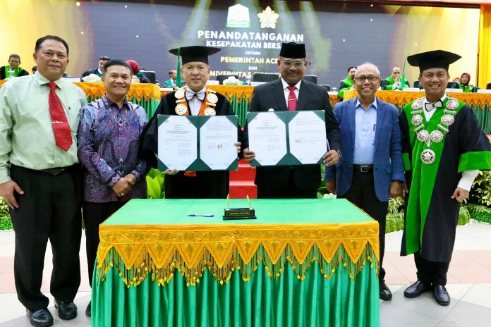 Orasi di FK USK, Pj Gubernur Safrizal 25% Anak-anak Indonesia Bercita-Cita Jadi Dokter