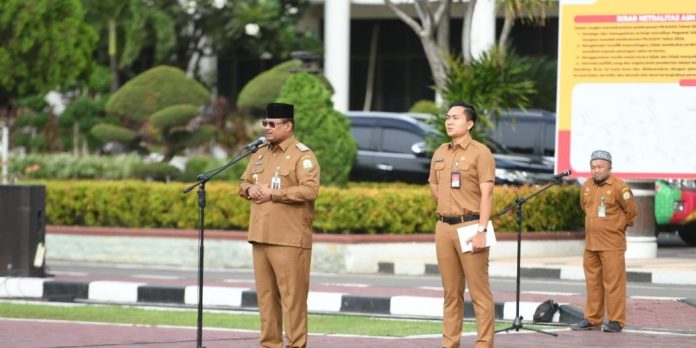 Peringatan Bulan PRB di Aceh Sukses, Pj Gubernur Safrizal Apresiasi Seluruh ASN