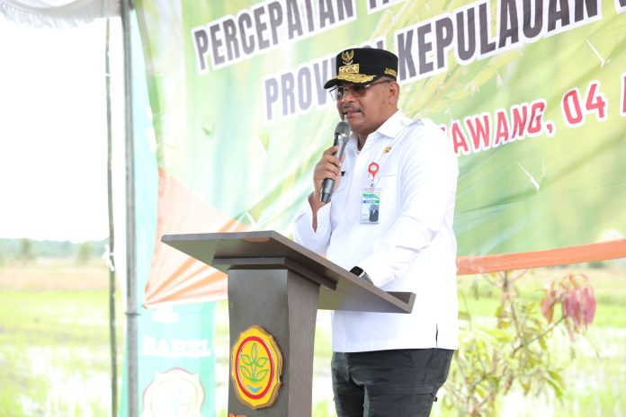 Safrizal ZA Tekankan Diversifikasi Ekonomi Bangka Belitung dalam Musrenbang Provinsi 2025