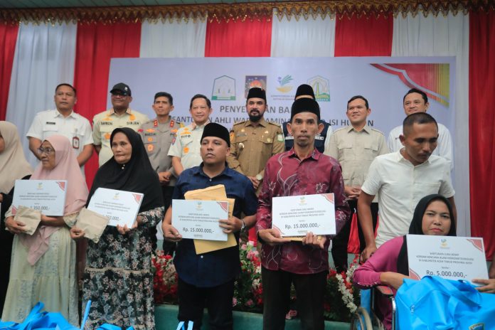 Safrizal ZA Bantuan sosial tahap II dorong perputaran ekonomi, Aceh timur dapat 100 M