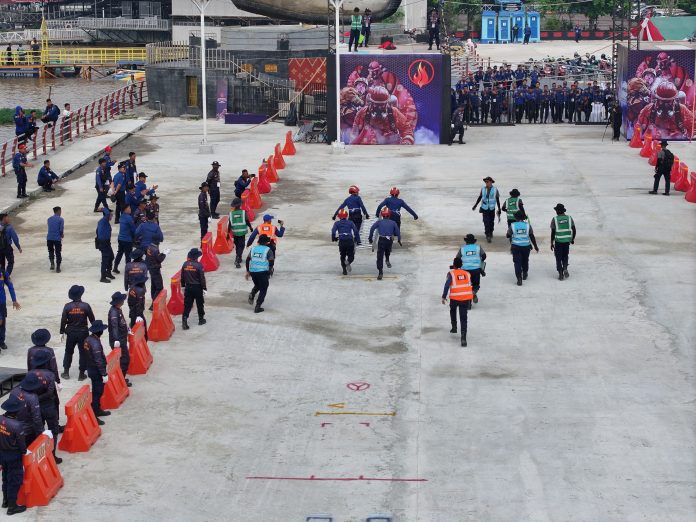 Ditjen Bina Adwil Gelar National Firefighter Skill Competition di Palembang